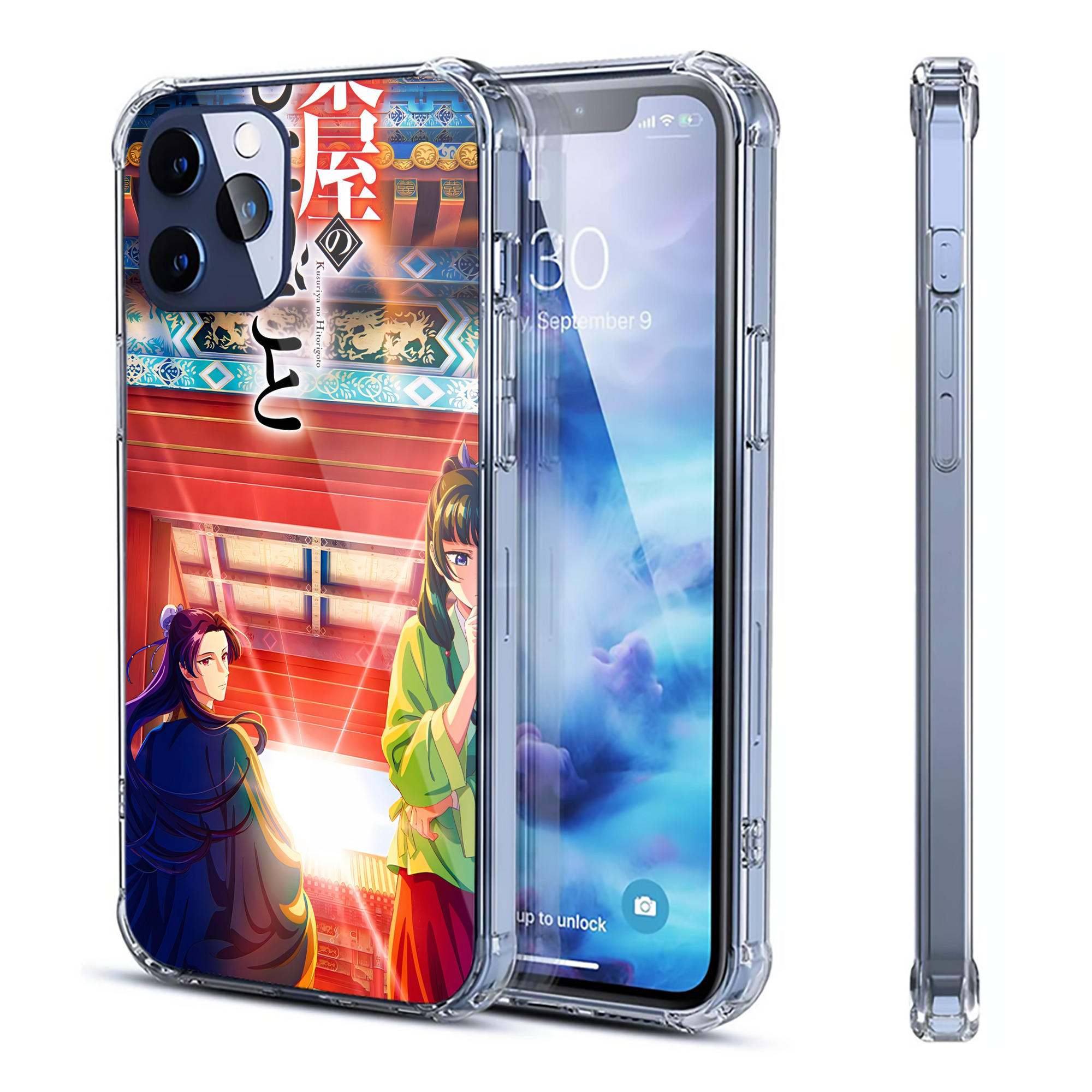 （画像用） 薬屋のひとりごと The Apothecary Diaries 【iPhone 12シリーズ対応】透明スマホケース（クリアソフトケース）